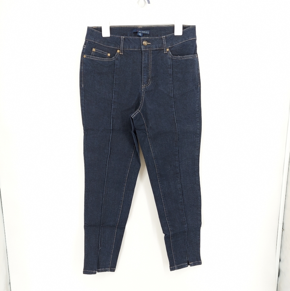 Roaman's Denim 24/7 High Waisted Skinny Jeans NWOT